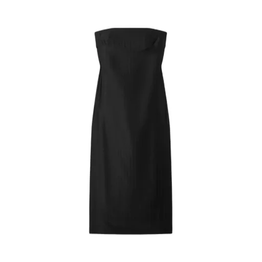 Giulia Strapless Paneled Dress