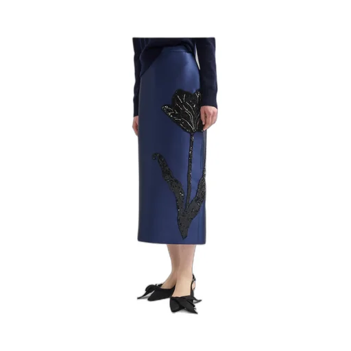 Pencil Midi Skirt