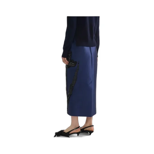 Pencil Midi Skirt