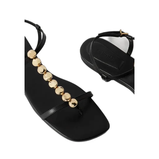 Amaya Embellished Leather Flats