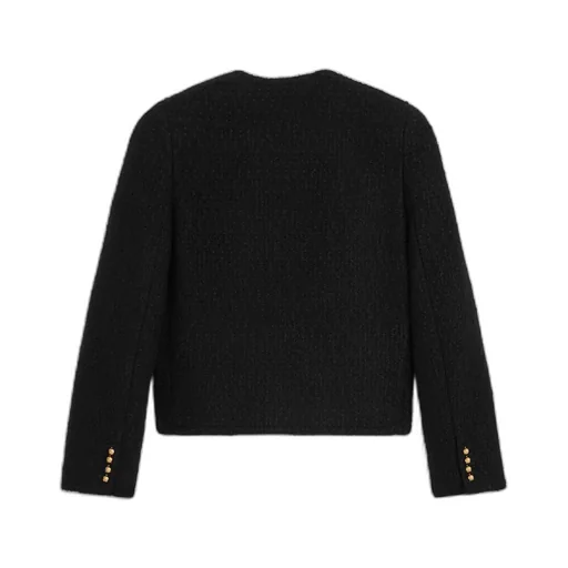 Icone Jacket In Wool Natté