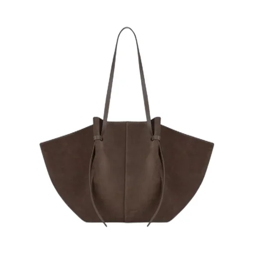 Large Mochi - Nutmeg Suede