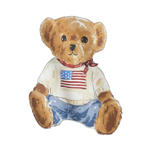 Teddy-Print Trouser Sets