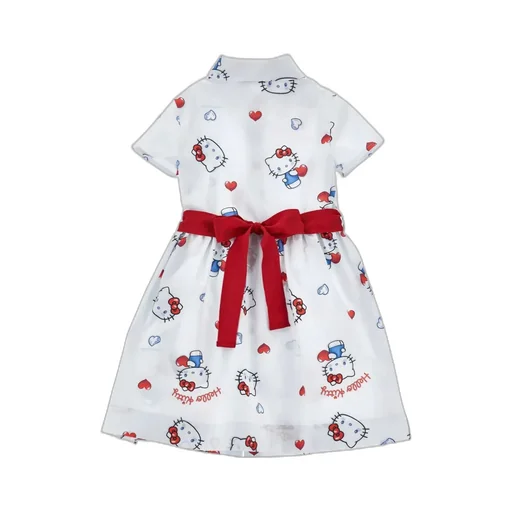 Monnalisa Hello Kitty Printed Dress