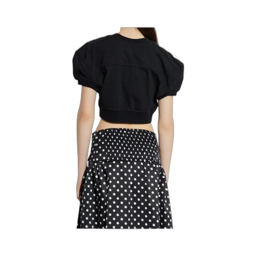 Vivienne Westwood Logo Embroidered Cropped Top