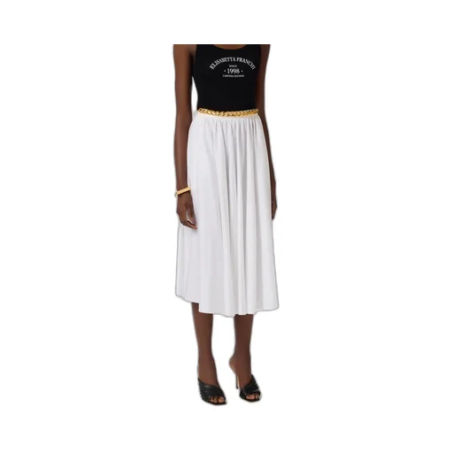 Elisabetta Franchi Skirts White