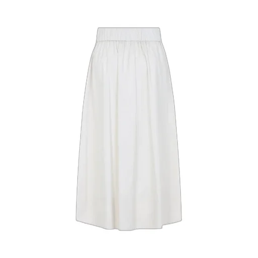 Side-Pockets Midi Skirt