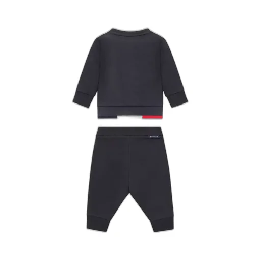 Moncler Enfant Tricolor-Trimmed Sweatsuit Set