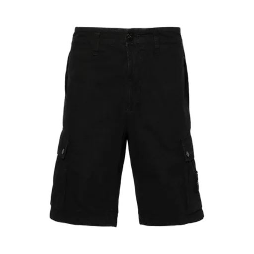Stone Island Compass Patch Cargo Shorts