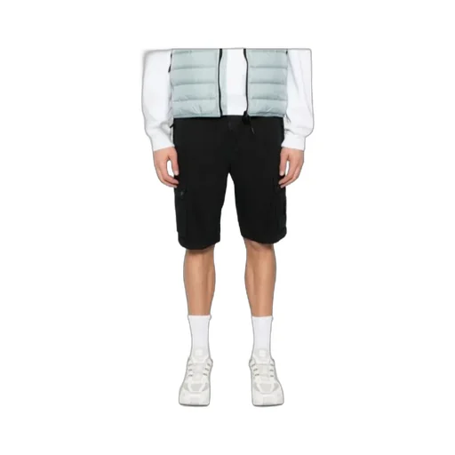 Stone Island Compass Patch Cargo Shorts