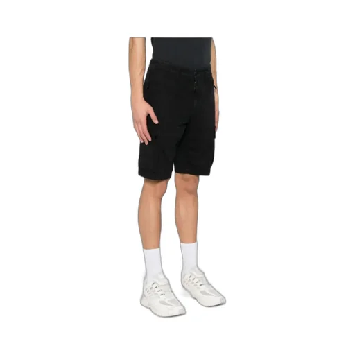 Stone Island Compass Patch Cargo Shorts