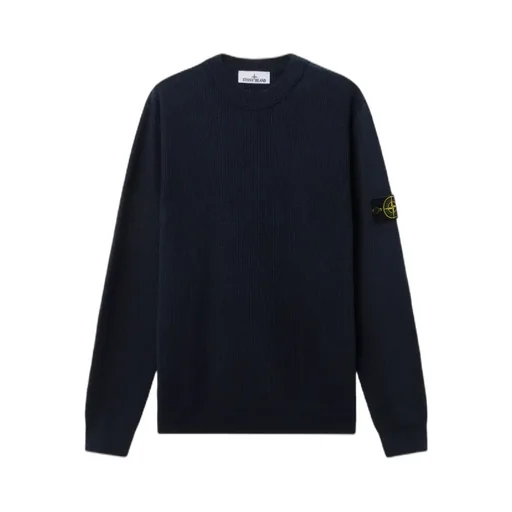 Stone Island Logo Patch Crewneck Sweatshirt