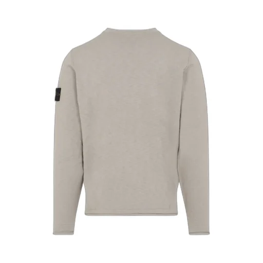 Stone Island Logo Patch Crewneck Sweatshirt