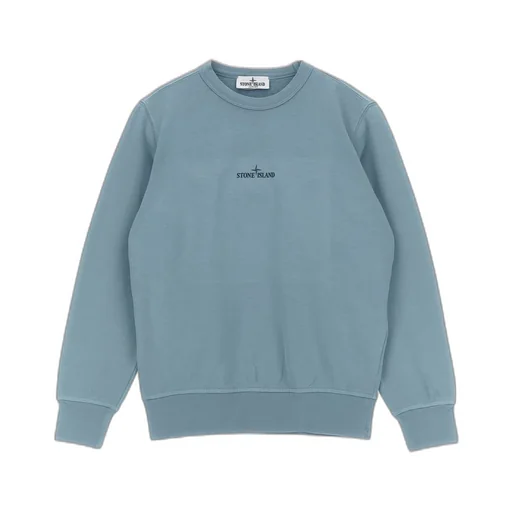 Stone Island Junior Logo Print Sweatshirt