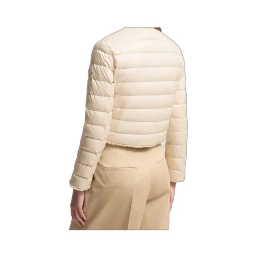Fleurs Bouclé-Trimmed Short Down Jacket