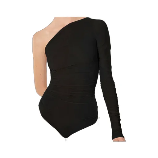 Sheer Drape Thong Body