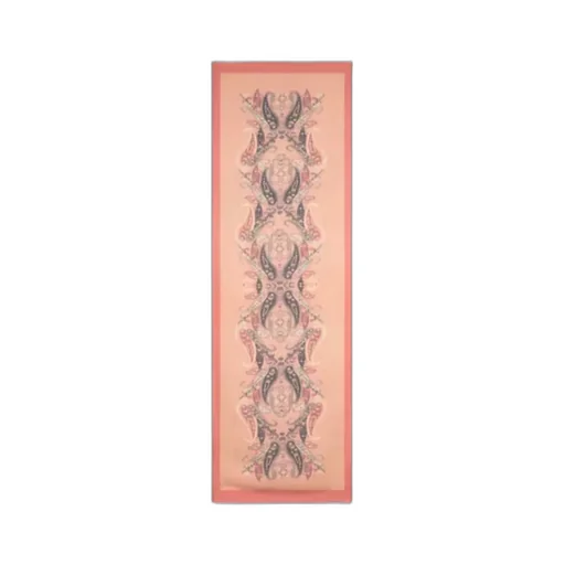 Modal Jacquard Scarf With Floral Paisley Motif