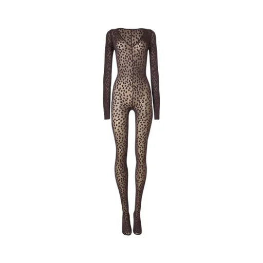 Dots-Pattern Catsuit