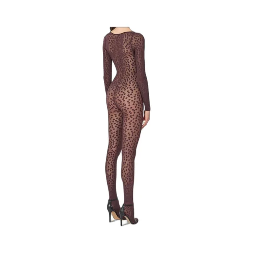 Dots-Pattern Catsuit