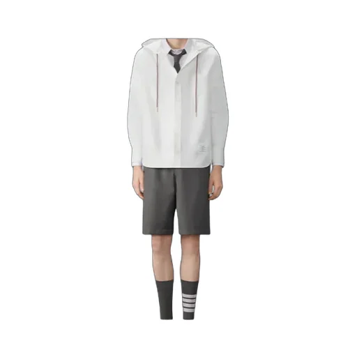 Hooded Armband Shirt