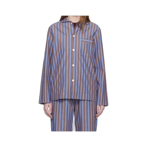 Striped Long-Sleeved Pajama Shirt