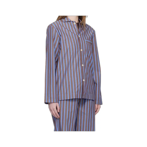 Striped Long-Sleeved Pajama Shirt