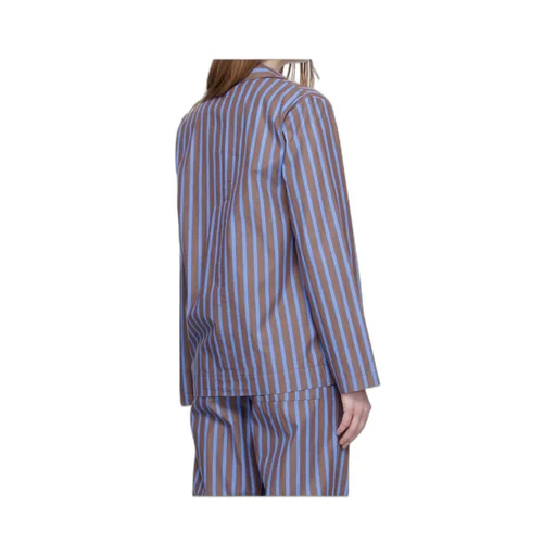 Striped Long-Sleeved Pajama Shirt