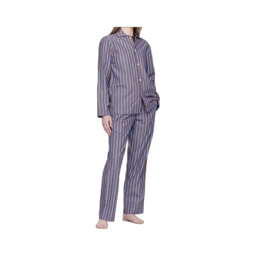 Striped Long-Sleeved Pajama Shirt