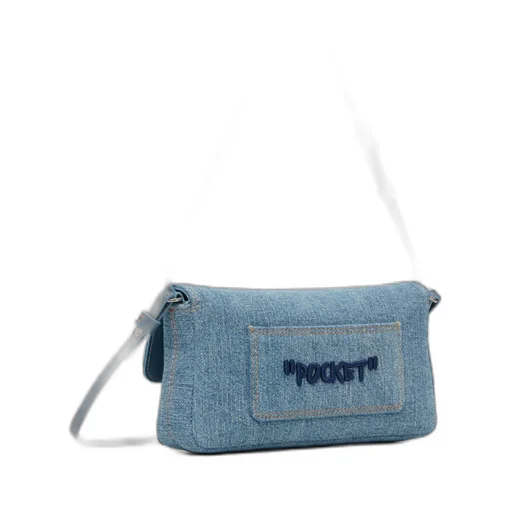 Jitney 0.7 Denim Shoulder Bag