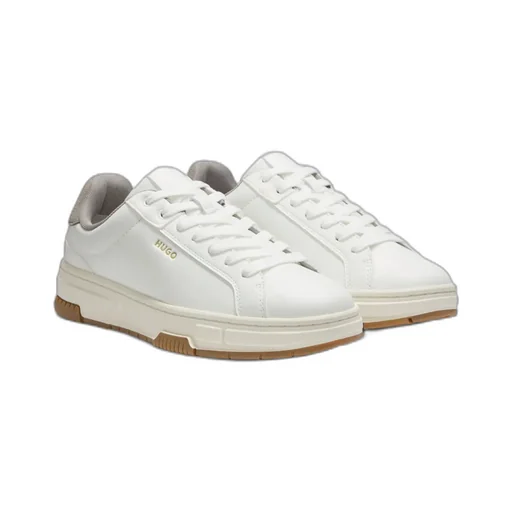 Trainers In Faux Leather