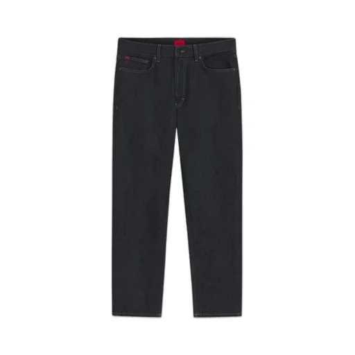 Relaxed-Fit Jeans In Dark-Blue Denim