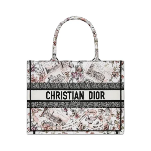 Medium-Sized Dior Book Tote Handbag