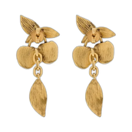 Boucles D’Oreilles Cerise En MÉTal