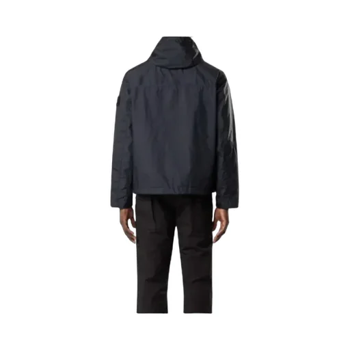 Stone Island Logo Patch Hooded Jacket