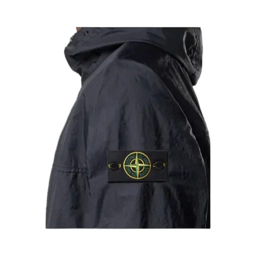 Stone Island Logo Patch Hooded Jacket