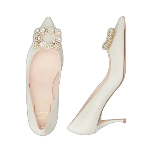Efflorescence Pumps In Leather