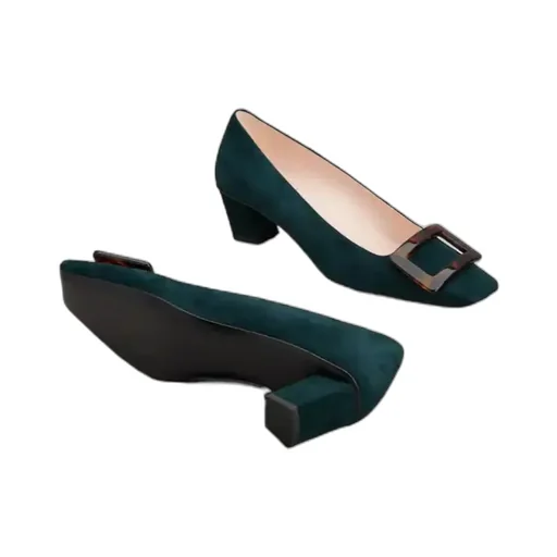 Belle Vivier Pumps In Suede