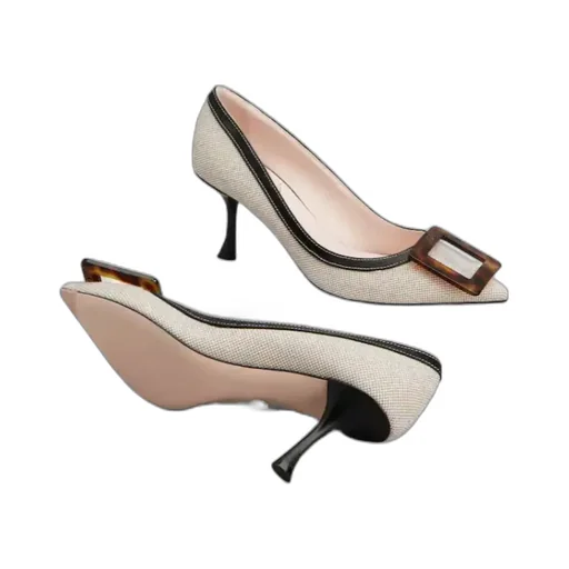 Viv' In The City Pumps In Canvas