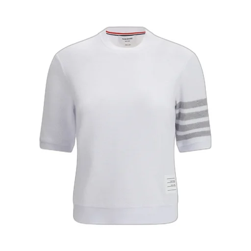 Thom Browne 4-Bar Knitted T-Shirt