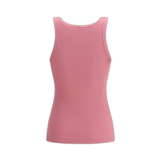 Pinko Ribbed Logo Plaque Tank Top