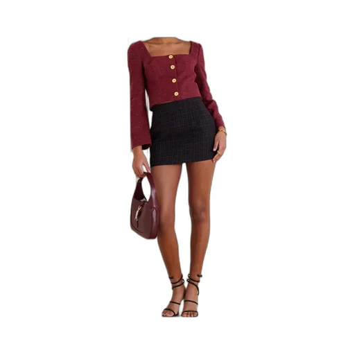 Tweed Short Coat