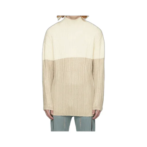 Wool Blend Turtleneck Sweater