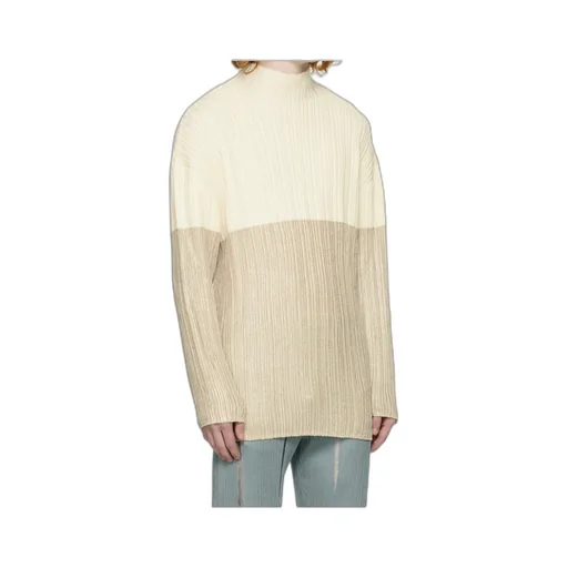 Wool Blend Turtleneck Sweater