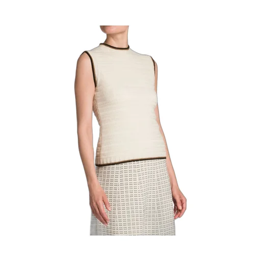 Sleeveless Cashmere Sweater