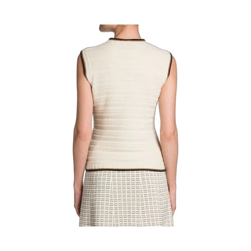 Sleeveless Cashmere Sweater