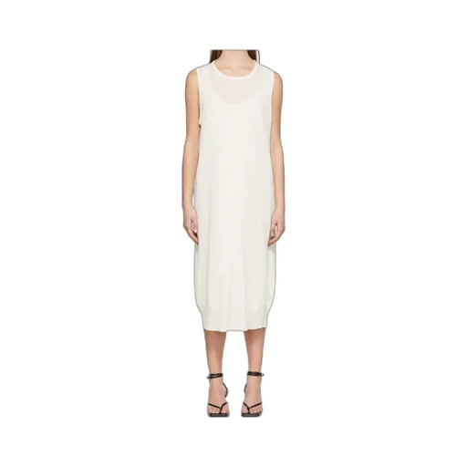 Round Neck Midi Dress