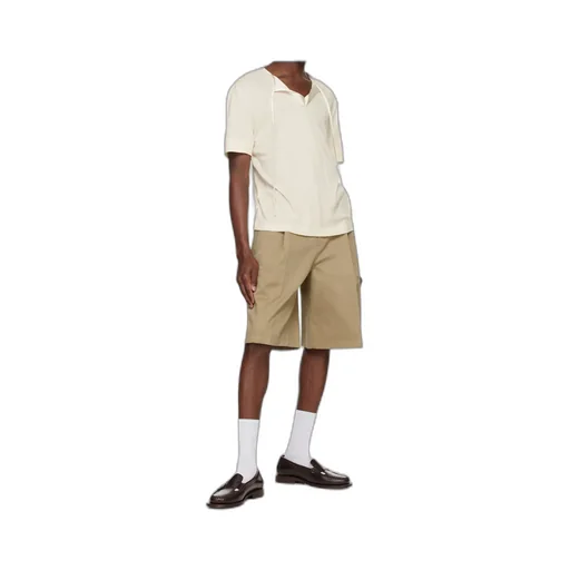 Tie-Up Short-Sleeved T-Shirt