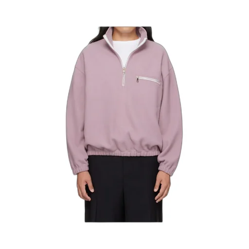 Half-Zip Fleece Sweatshirt