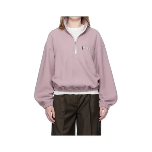 Half-Zip Fleece Sweatshirt