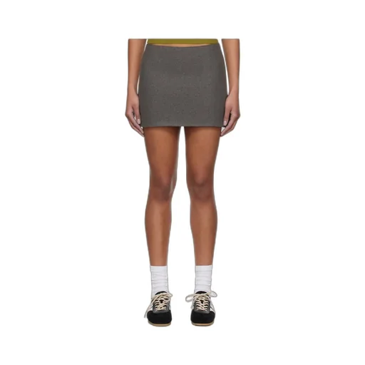 Walker Mini Wool Skirt